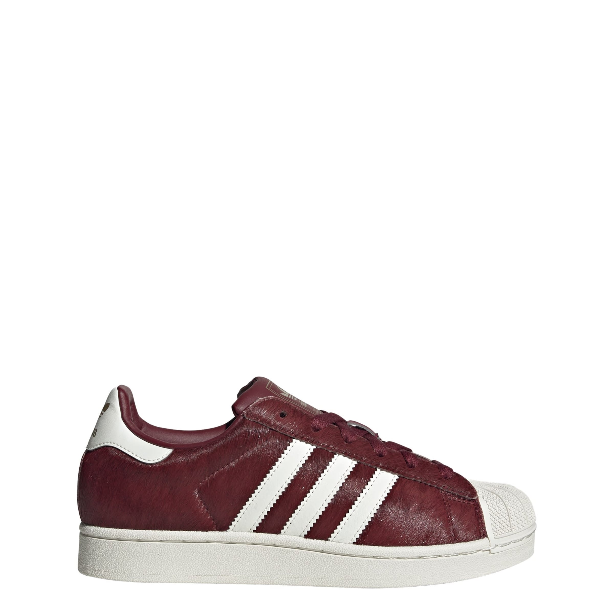 ADIDAS ORIGINALS Sneaker 'Superstar II' in 36 in dunkelrot / weiß, Produktansicht