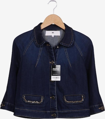 Elisabetta Franchi Jacke S in Blau: Vorderseite