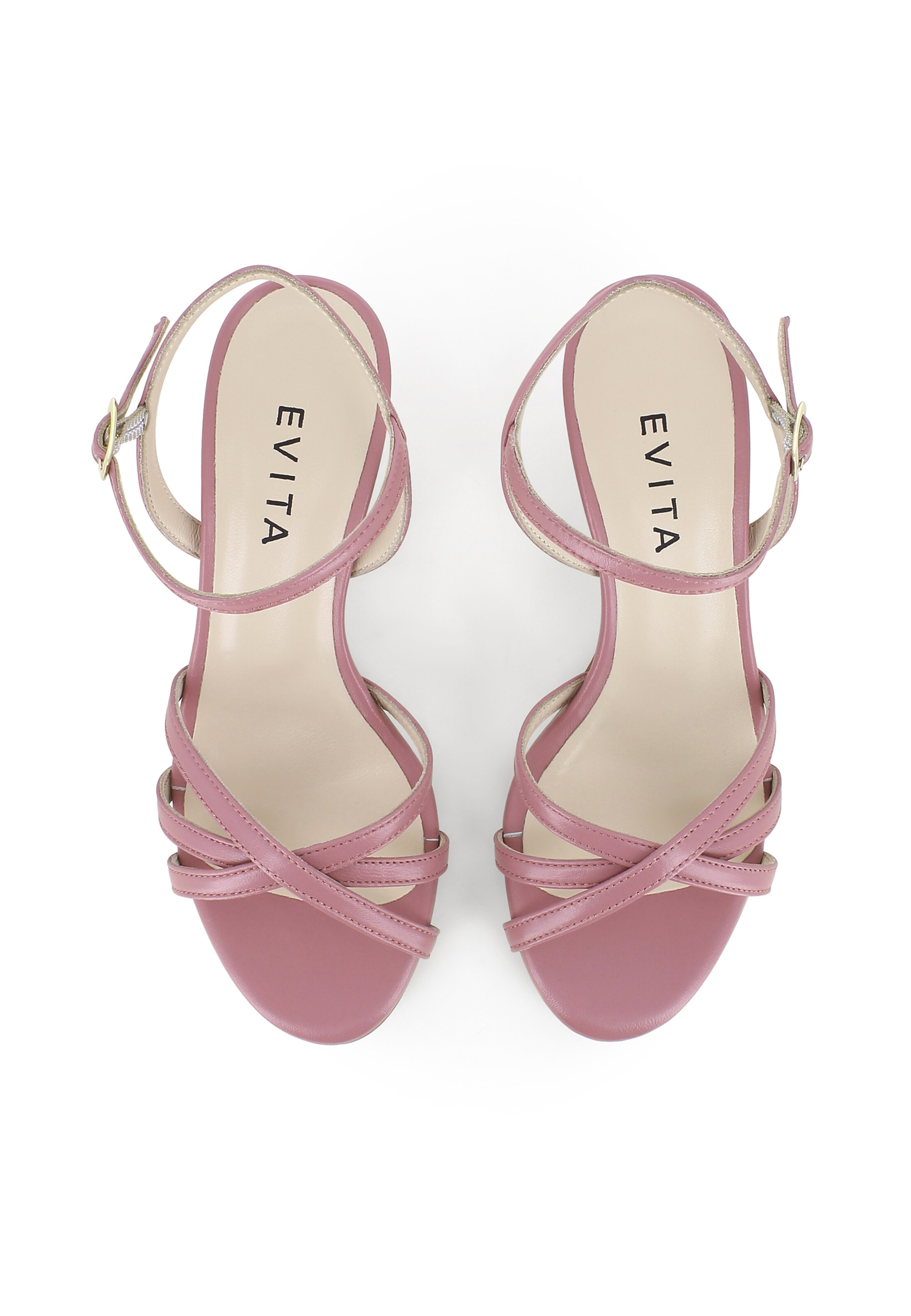 EVITA Strap sandal 'GIOIA' in Purple