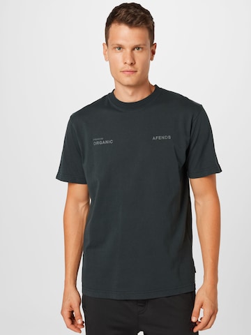 Afends Shirt 'Boundary' in Black: front