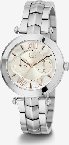 Gc Analog Watch 'Illusion' in Silver: front