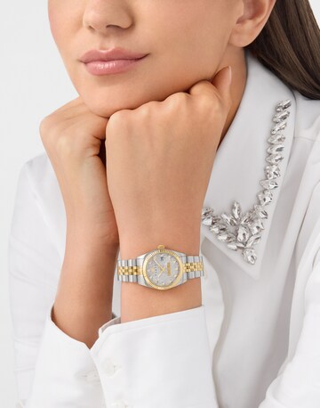 Philipp Plein Watches Analoog horloge in Goud: voorkant