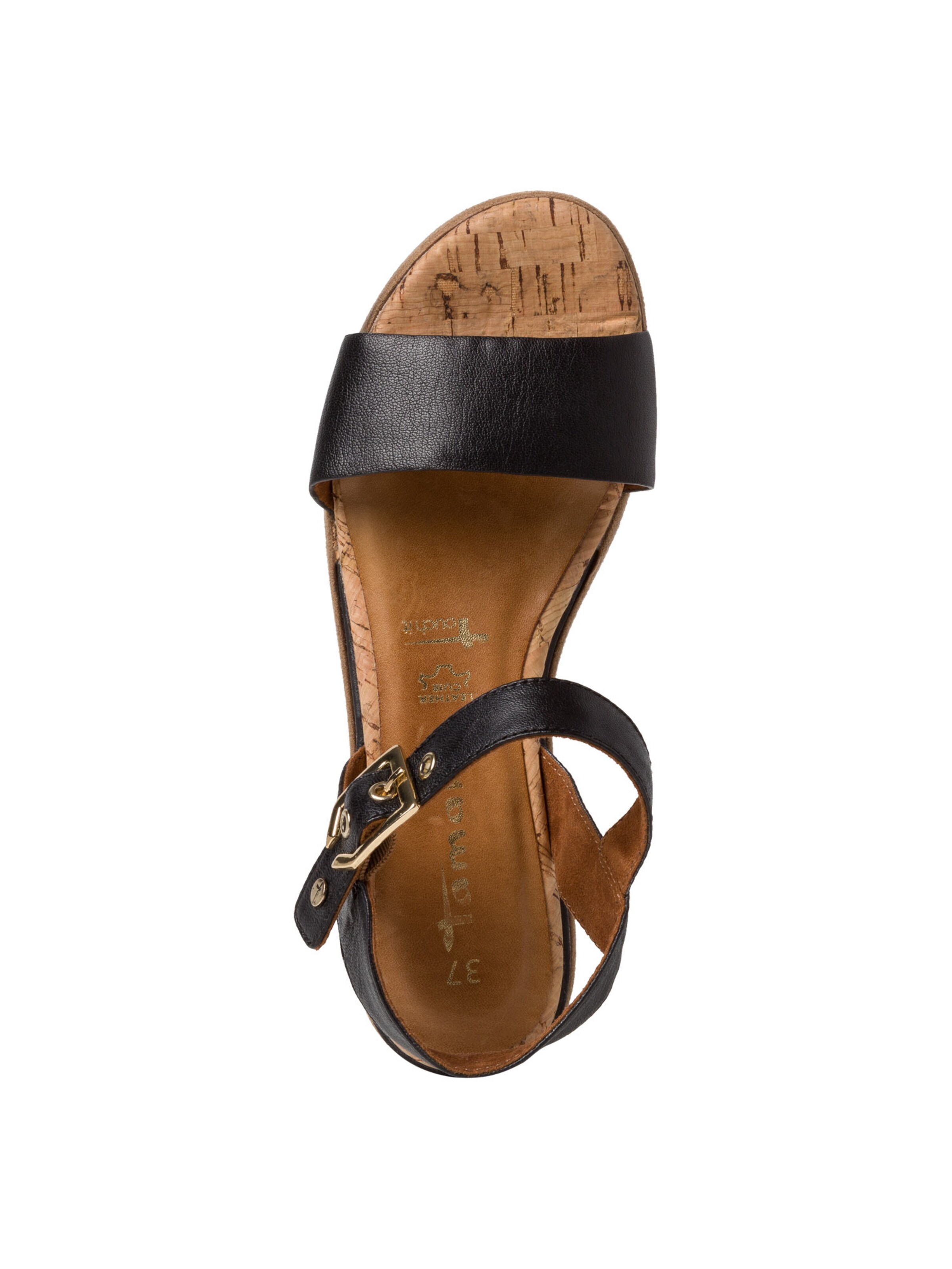 Sandales Tamaris en noir