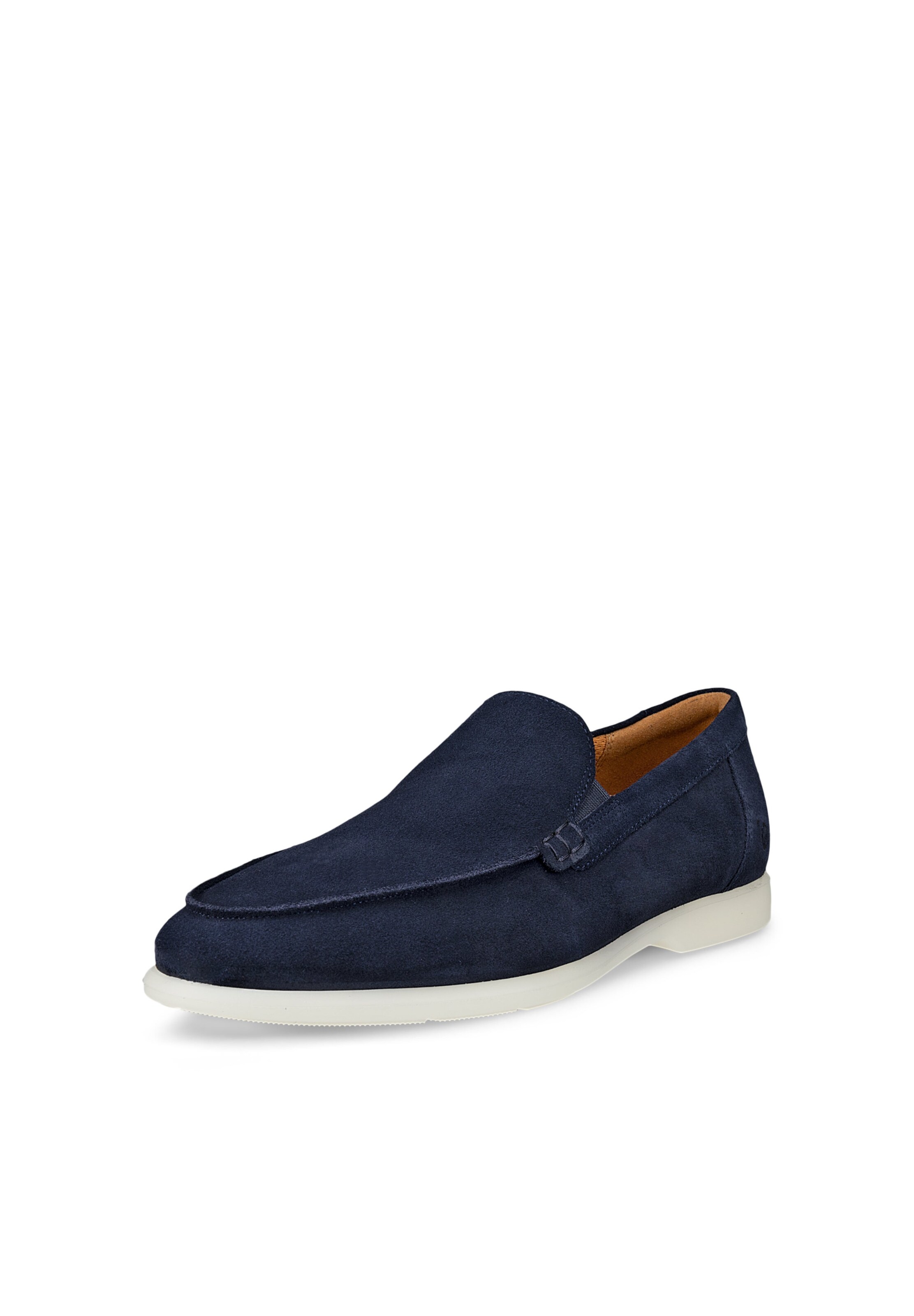 ECCO Instappers 'METROPOLE VERONA' in Blauw: voorkant