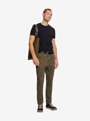 ESPRIT Slimfit Chino in Groen