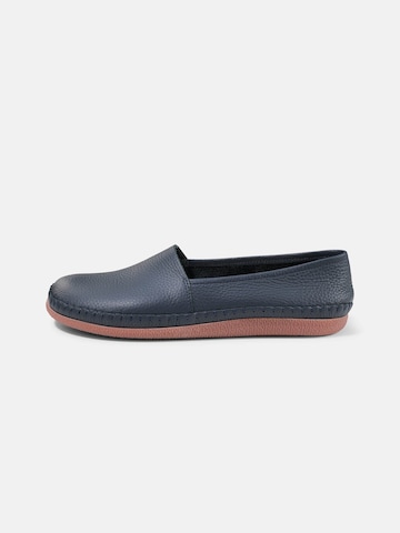 BÄR Classic Flats 'Charlie' in Blue: front