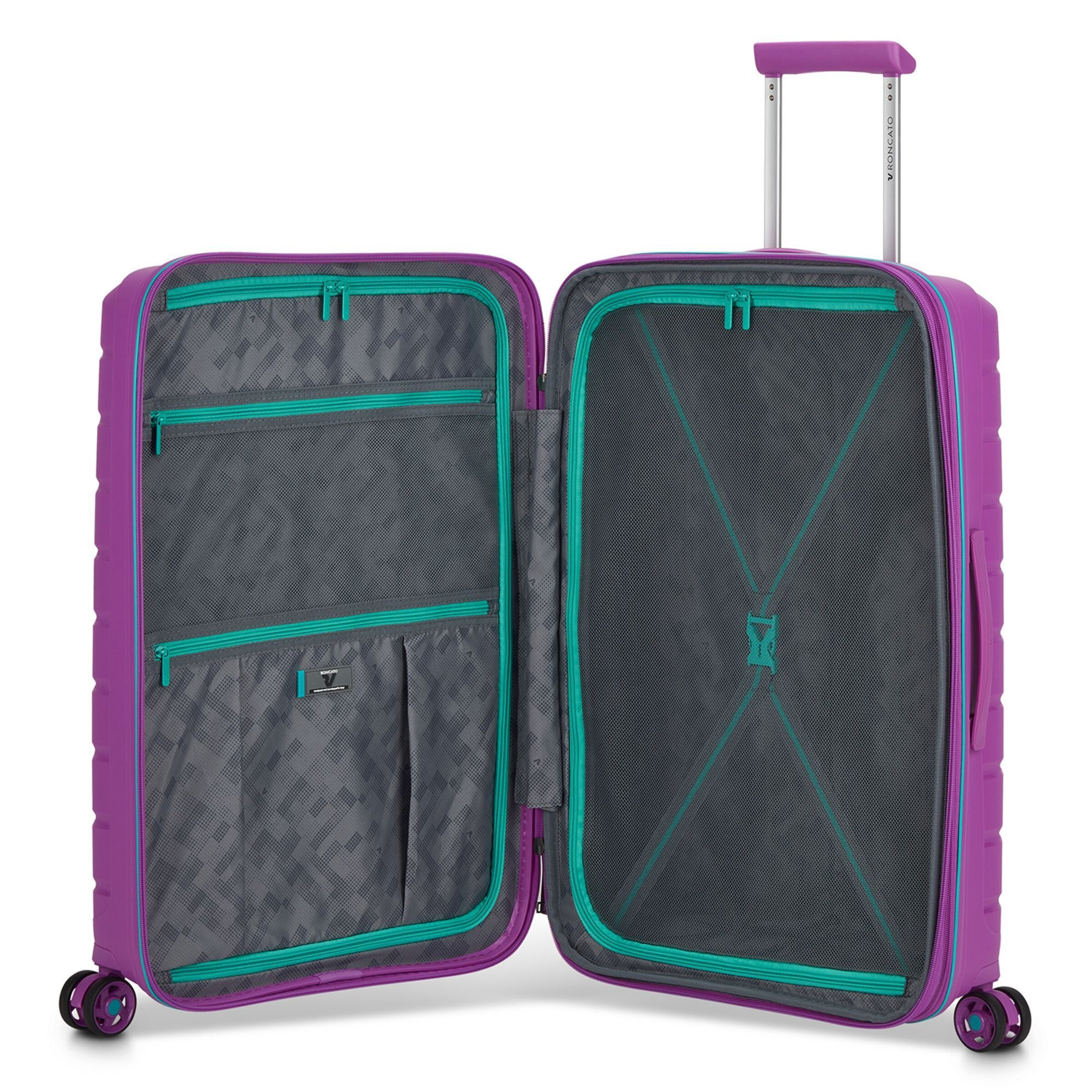 Roncato Suitcase Set 'B-Flying' in Purple