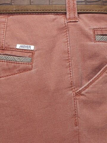 Meyer Hosen Slim fit Chino Pants in Brown