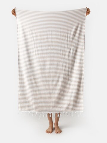 MARSIKOH Strandtuch 'Marine' in Beige
