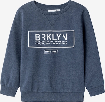 NAME IT Sweatshirt 'VALON' in Blauw: voorkant