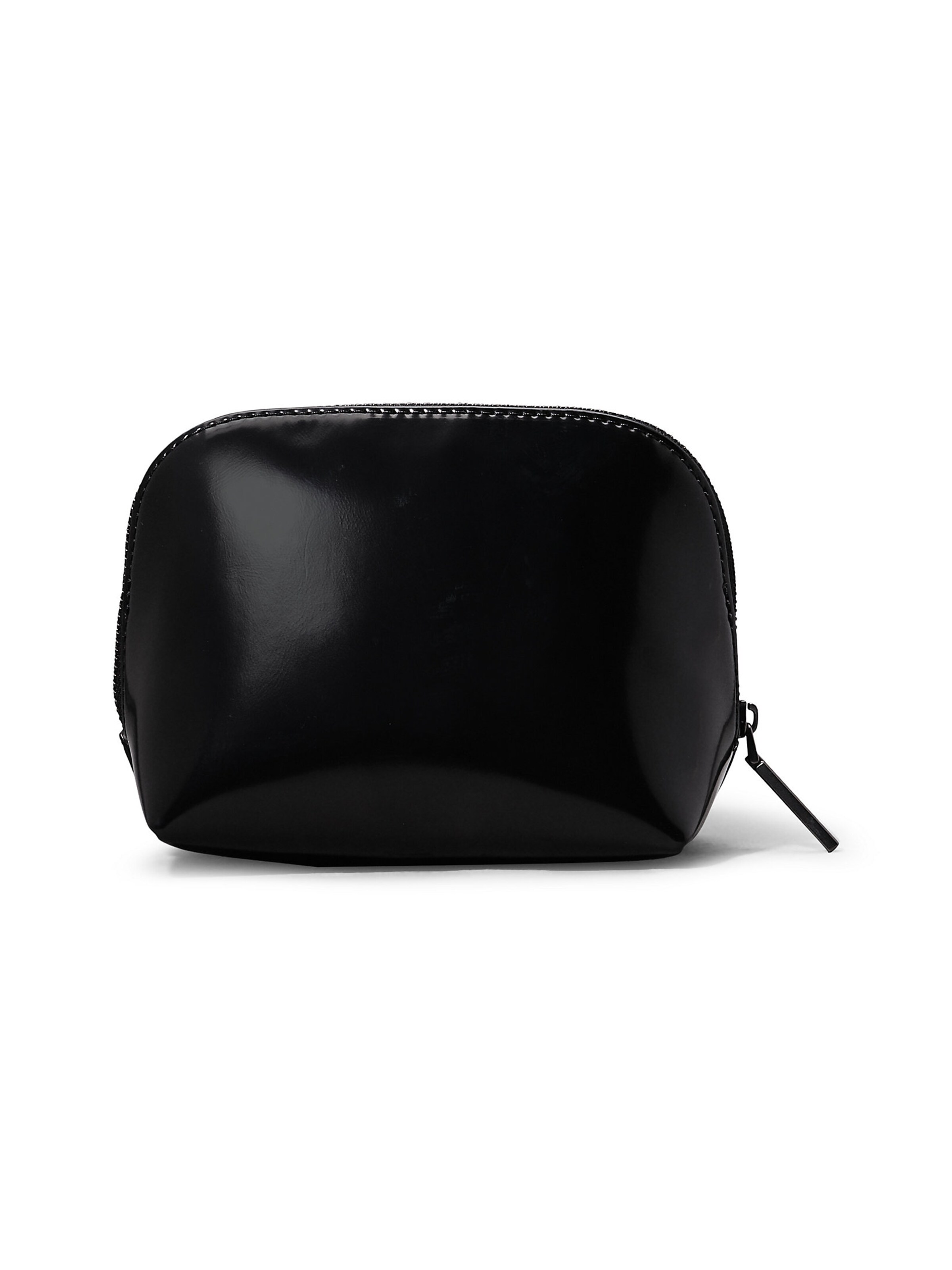 Calvin Klein Kosmetiktasche 'Shiny' in Schwarz