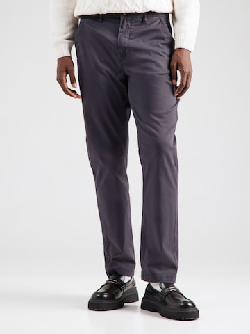 Slimfit Pantaloni chino 'Superflex' di Lindbergh in blu: frontale