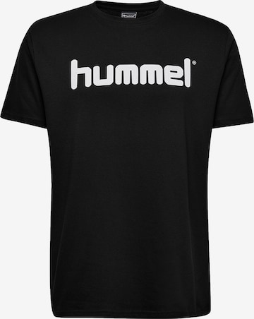 Hummel Shirt in Zwart: voorkant