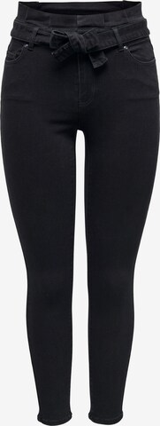 Skinny Jeans 'HUSH' di ONLY in nero: frontale