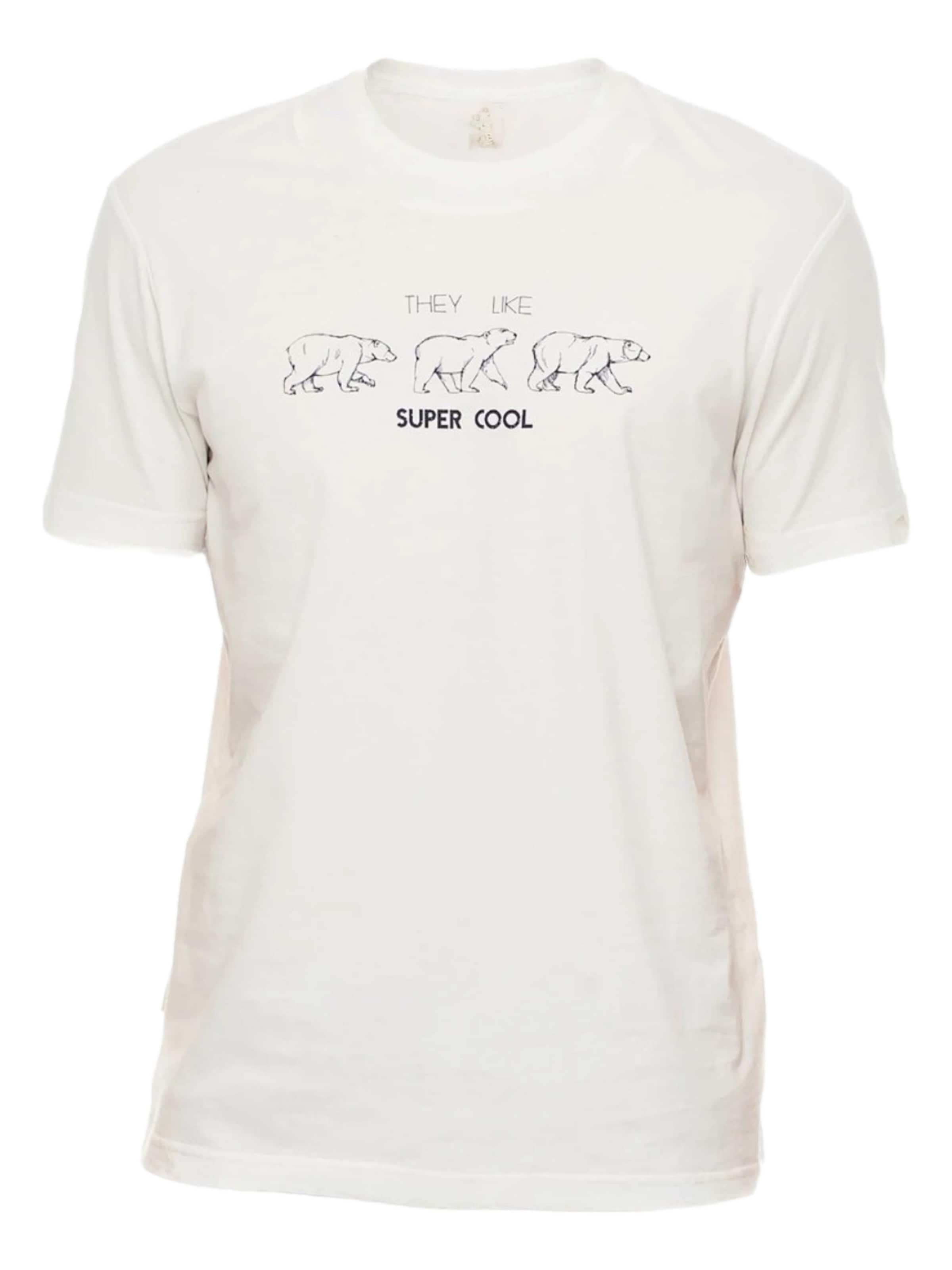 Ragwear Shirt 'Rezy' in Wit: voorkant