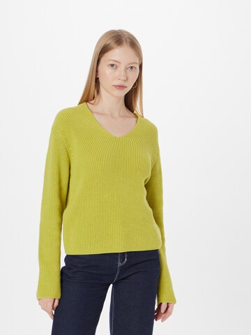 Pull-over Marc O'Polo en vert : devant