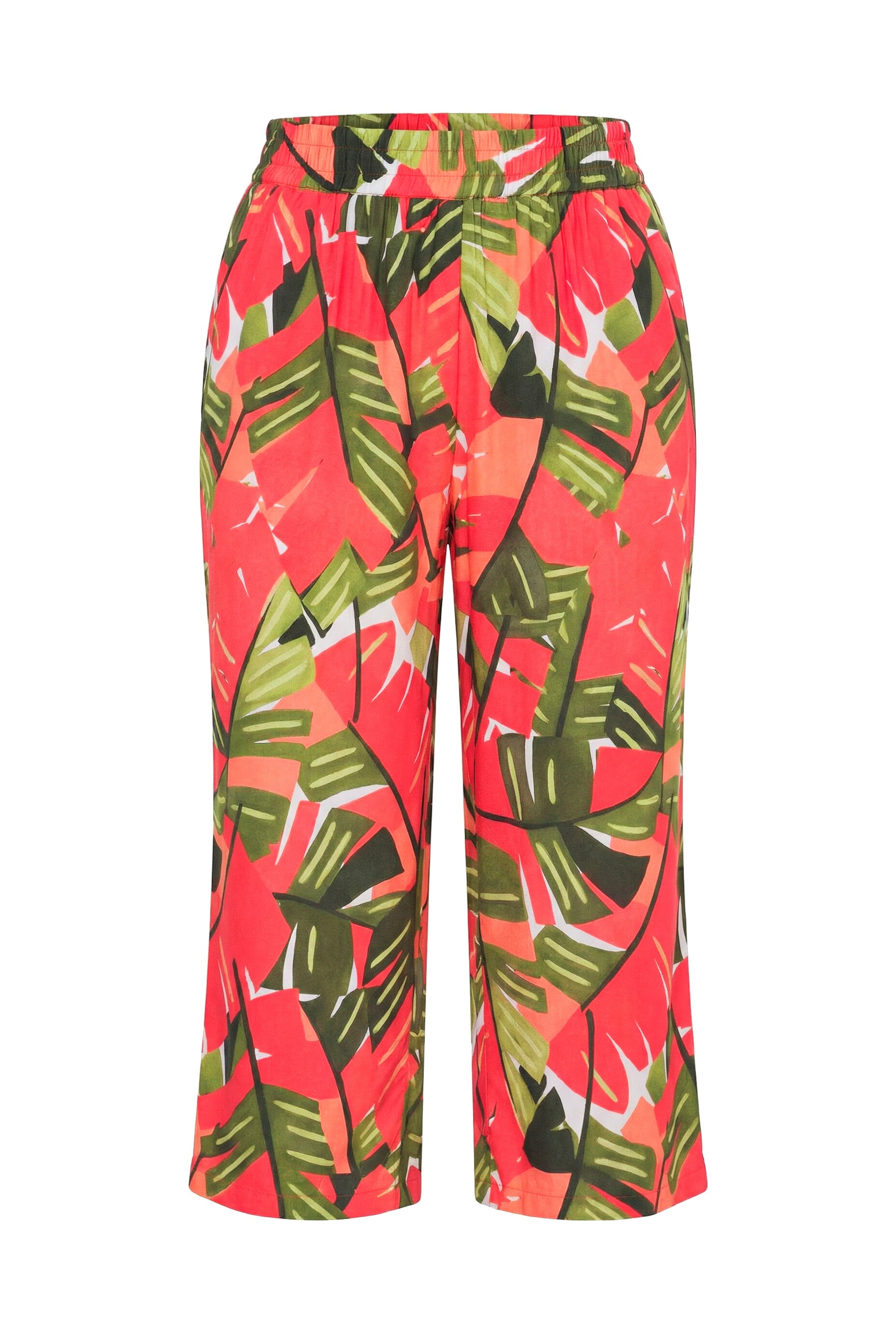 Ulla Popken Loosefit Hose in Pink: Vorderseite