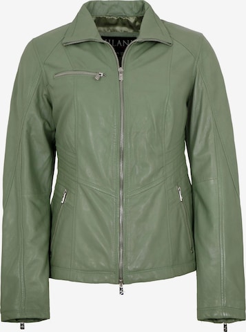 Jilani Between-Season Jacket 'Maura' in Green: front