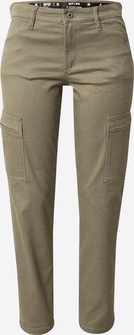 Slimfit Pantaloni cargo di G-Star RAW in verde: frontale