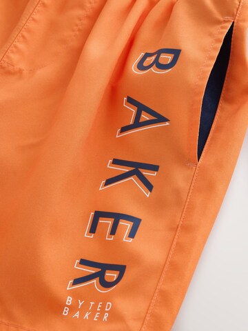 Shorts de bain Baker by Ted Baker en orange