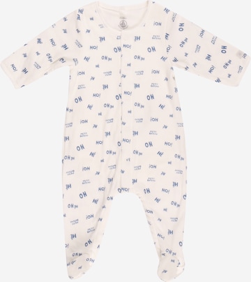 PETIT BATEAU Rompertje/body in Wit: voorkant