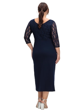 Robe de cocktail SHEEGO en bleu