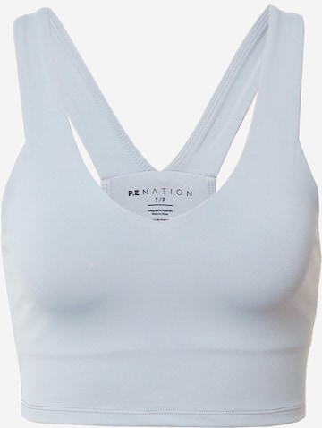 P.E Nation - Bustier Sujetador en gris: frente