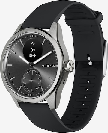 Withings Analoguhr in Silber: predná strana