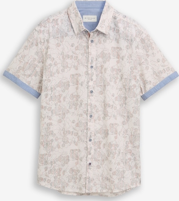 TOM TAILOR Regular Fit Hemd in Weiß: Vorderseite