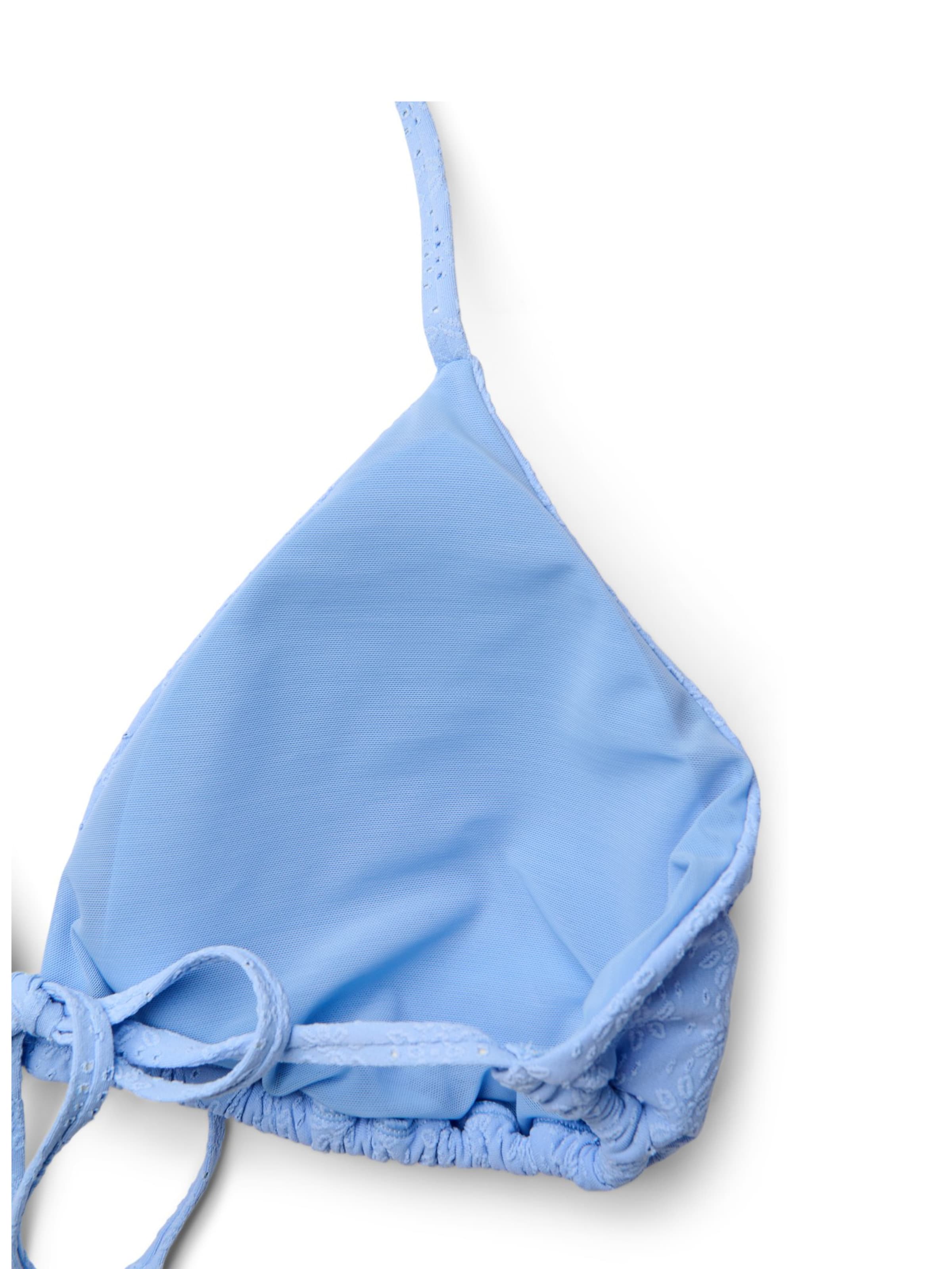 Swim by Zizzi Треугольник Верх бикини 'Salina' в Синий