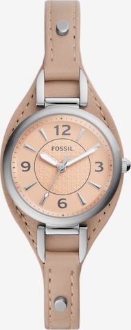 FOSSIL Analoguhr in Beige: predná strana