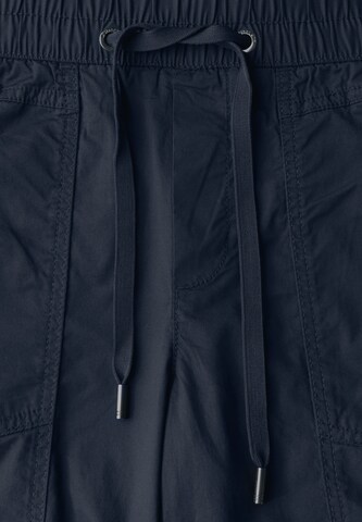 STREET ONE Slimfit Hose in Blau