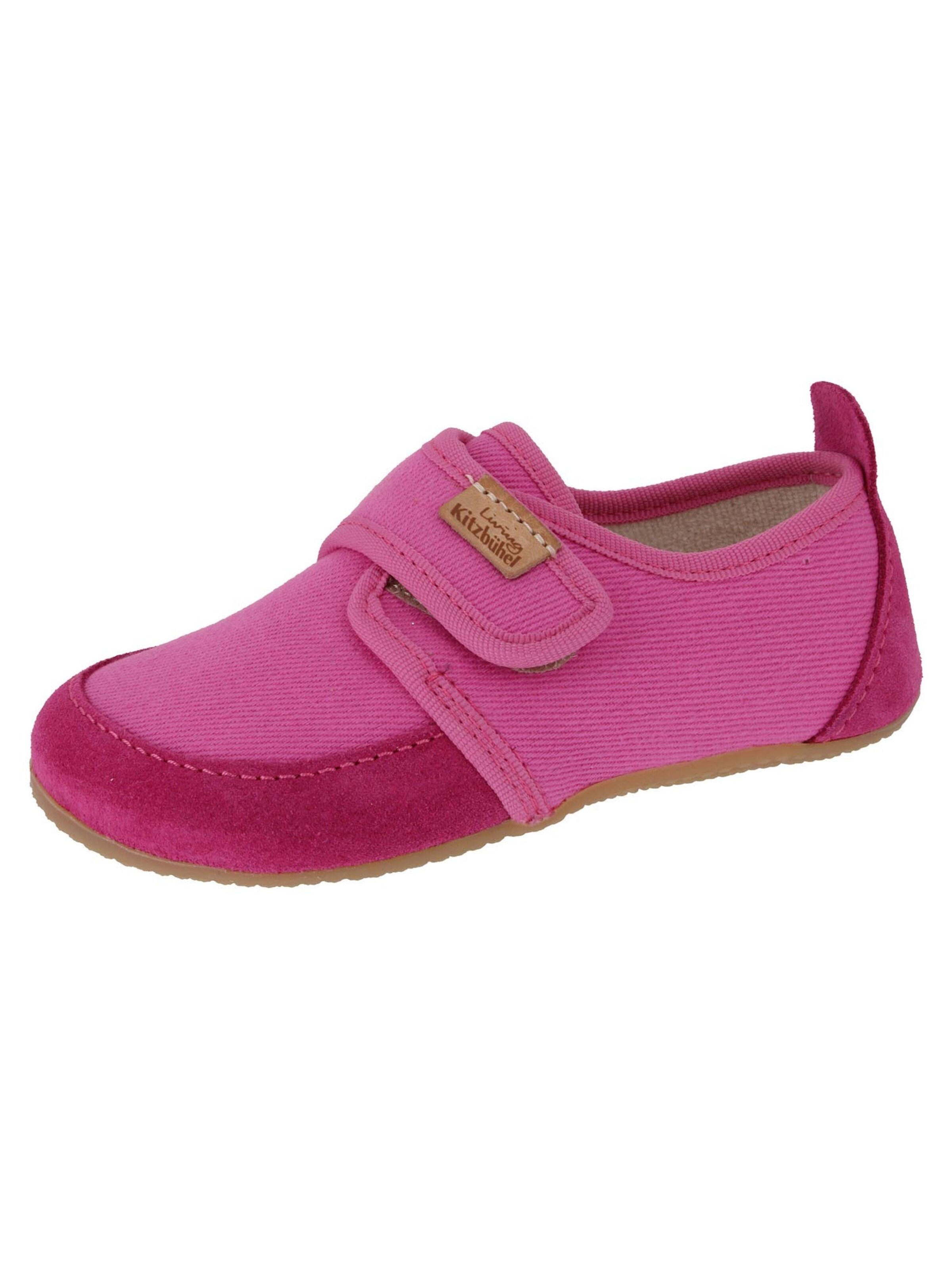 Living Kitzbühel Slippers 'Ulli Uni' in Pink: front