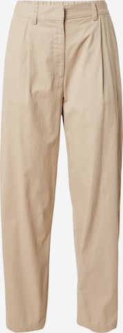 Monki - regular Pantalón en beige: frente