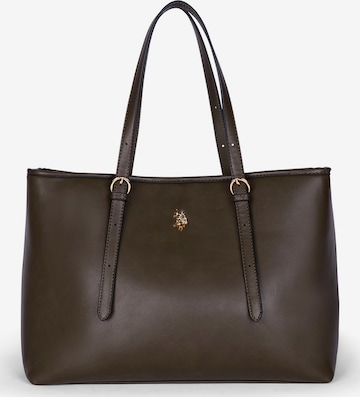 U.S. POLO ASSN. Shopper in Groen: voorkant