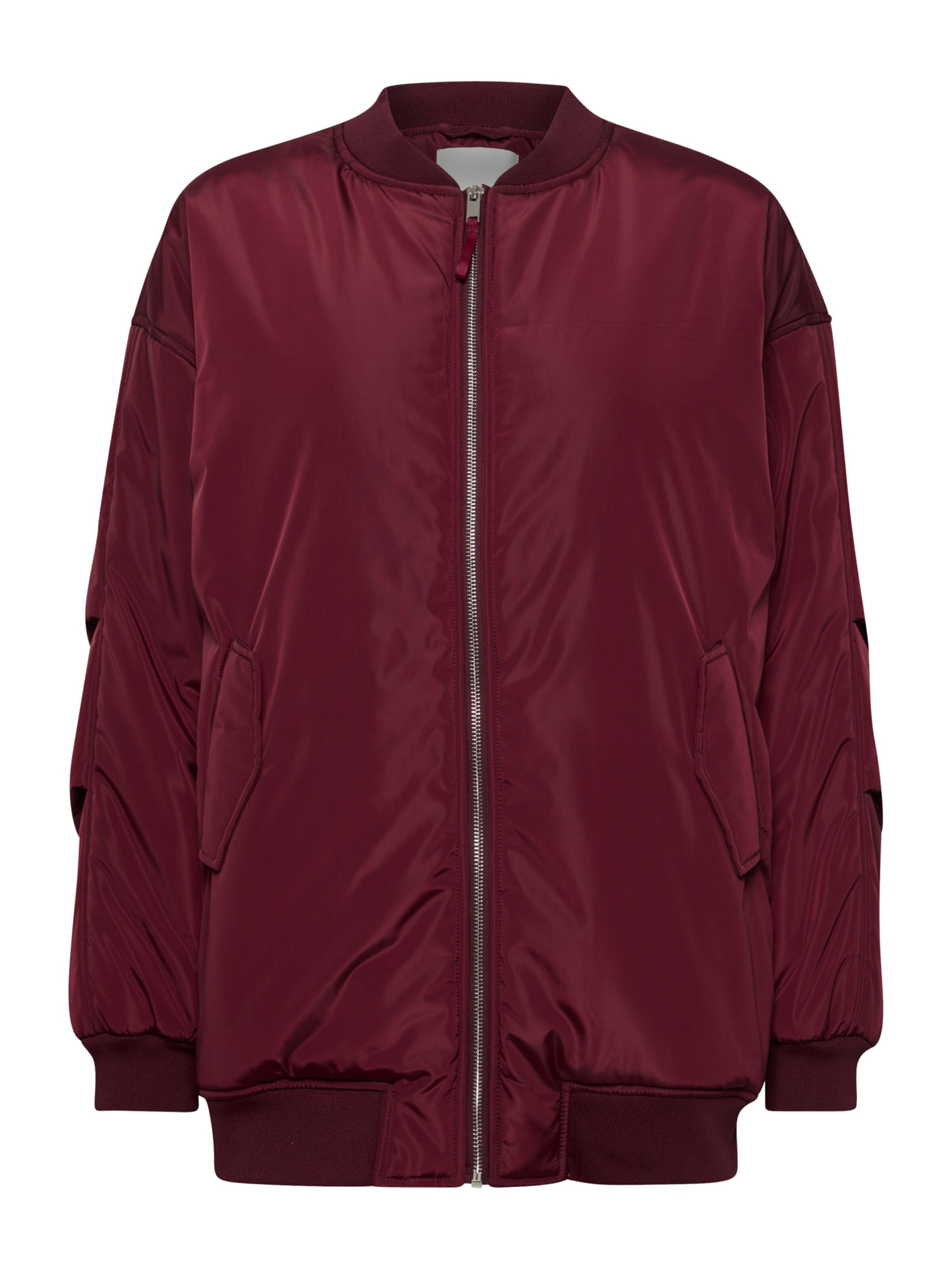 ICHI Přechodná bunda 'IHAZOMA' – červená: přední strana