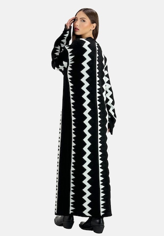 Abito in maglia di Elara in nero