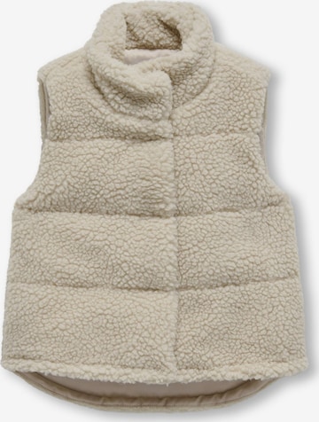 Gilet KIDS ONLY en beige : devant