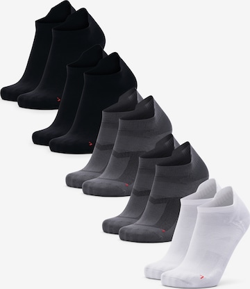 DANISH ENDURANCE Sportsokken 'Classic Sports Low-cut' in Grijs: voorkant