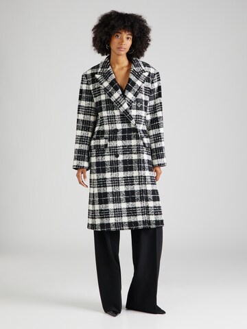 HUGO Between-Seasons Coat 'Mianero' in Black: front