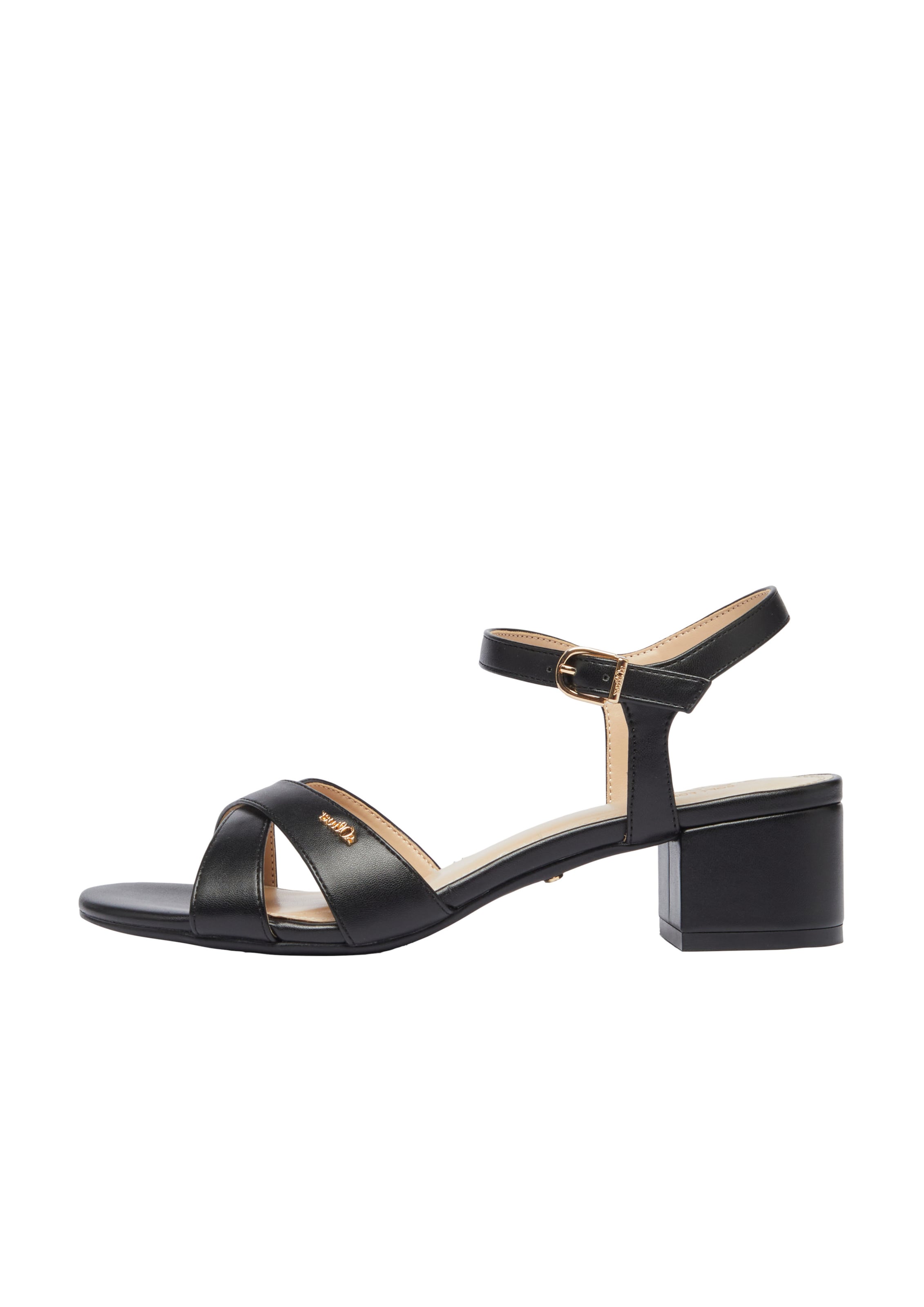 s.Oliver Sandaal in Zwart: voorkant