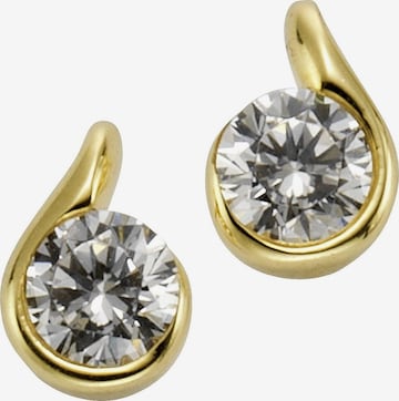 CELESTA Ohrringe in Gelb: Vorderseite