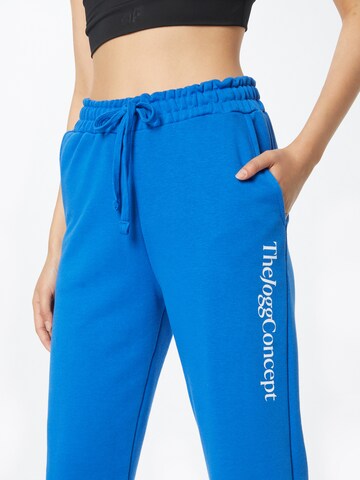 Effilé Pantalon 'SAFINE' The Jogg Concept en bleu