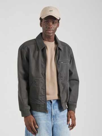 HOLLISTER - Chaqueta de entretiempo en negro: frente