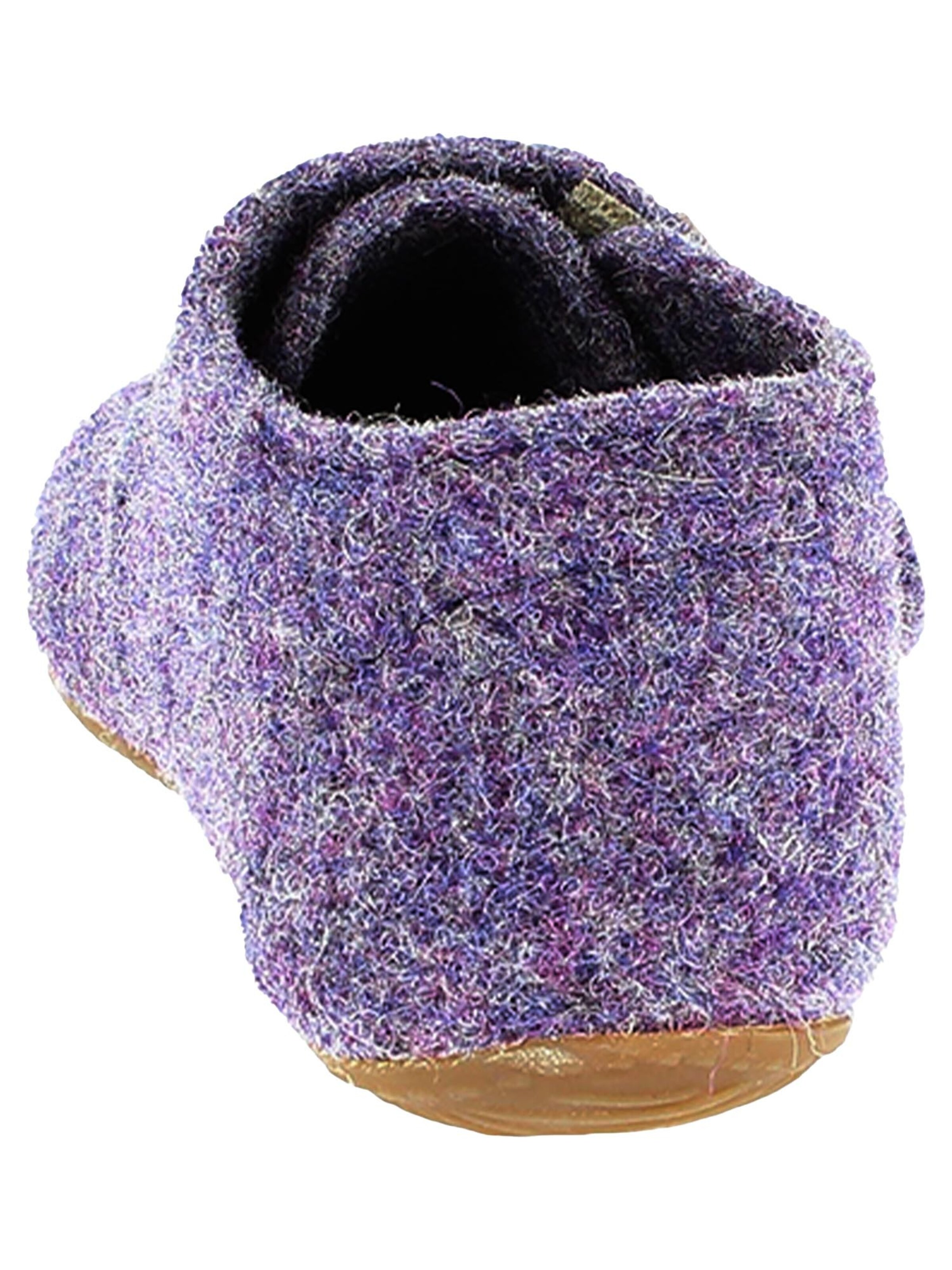 Living Kitzbühel Slipper 'Filz' in Purple