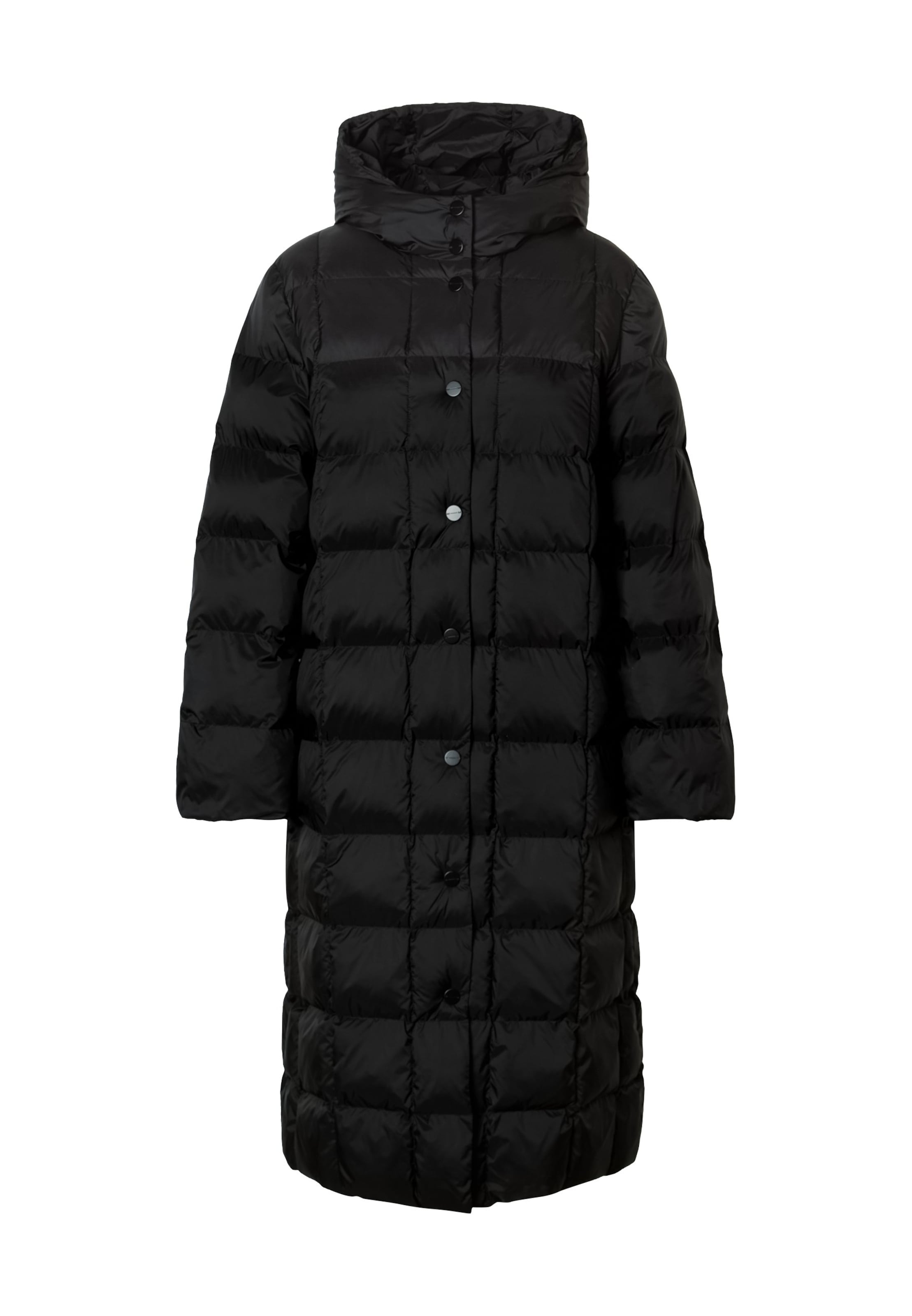 Cappotto invernale 'MMLGENNAIO' di M-M in nero: frontale