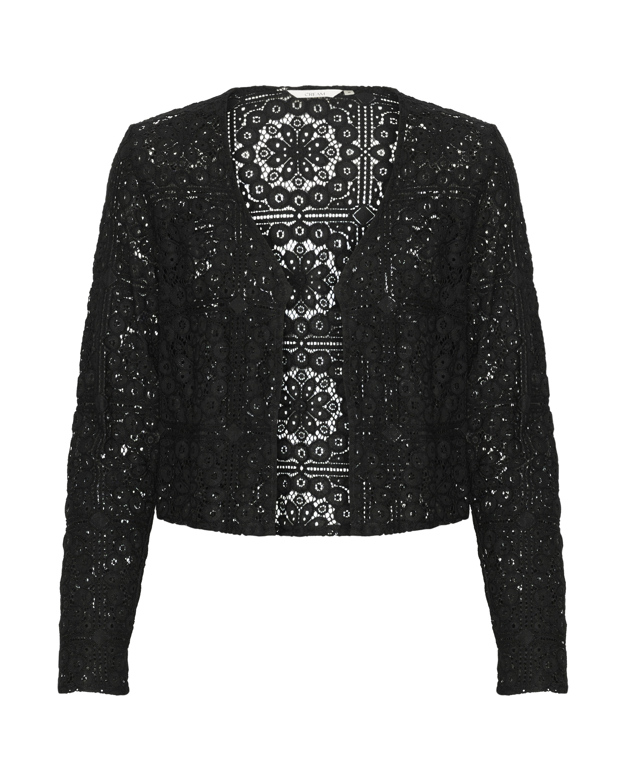 Cream Блузка 'Tiley' в Черный: спереди