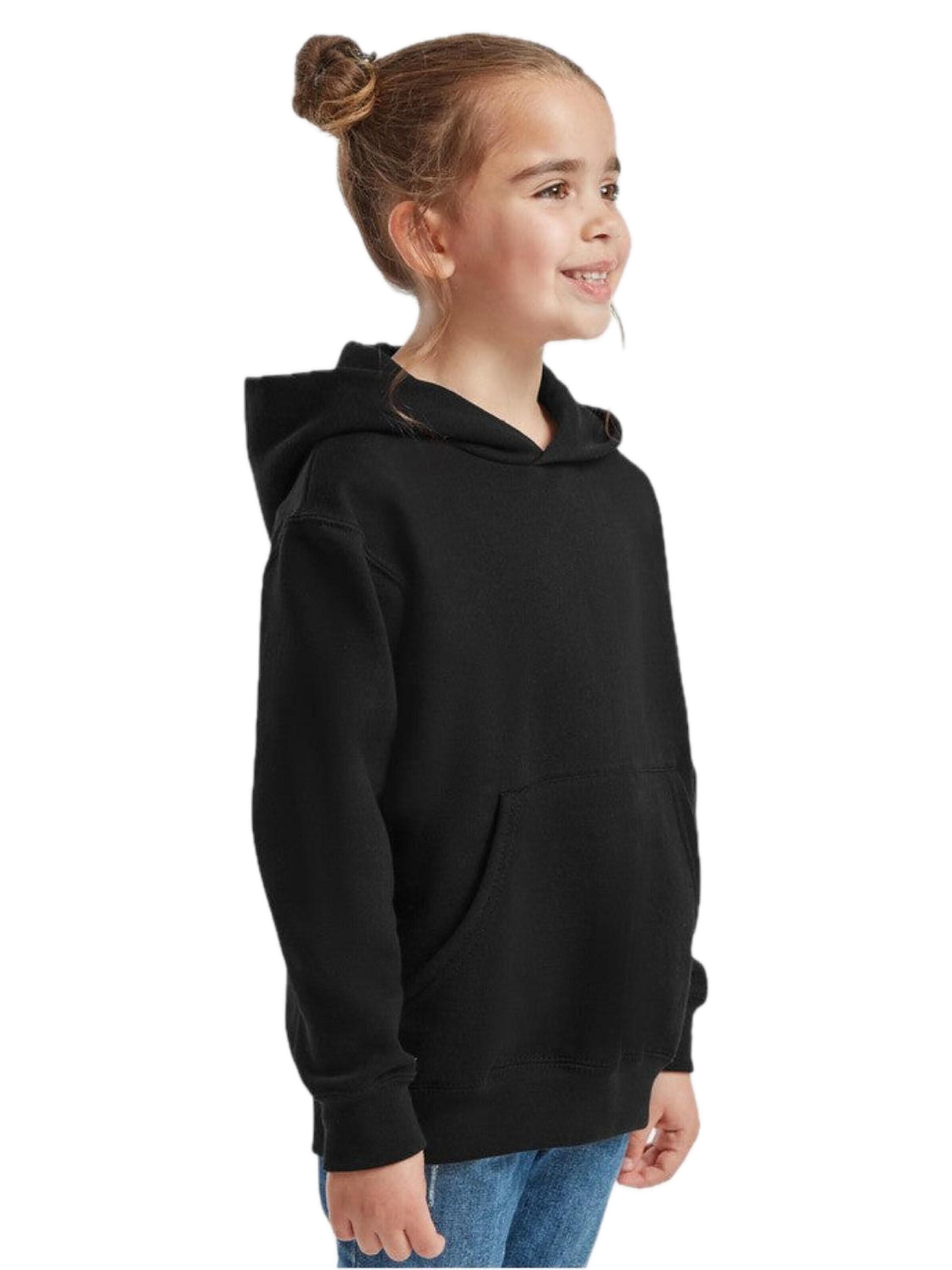 FRUIT OF THE LOOM Sweatshirt 'Hoodie for kids' in Zwart