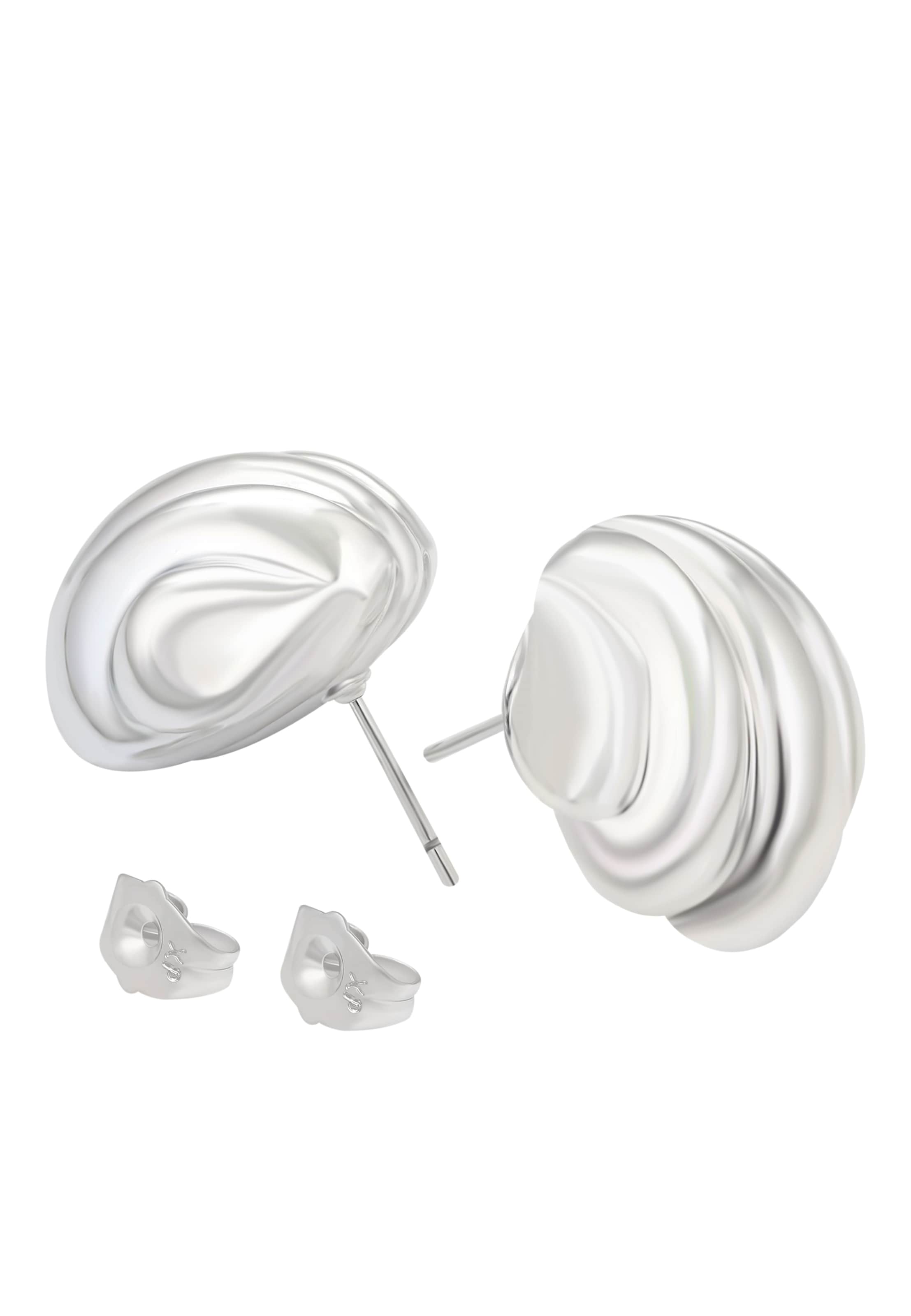 Gaya Earrings in Silver