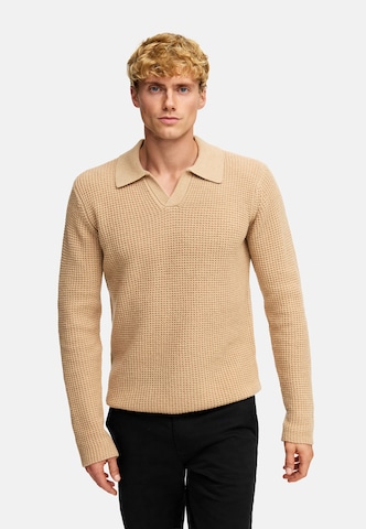 Pull-over 'Crombie' Kronstadt en beige : devant